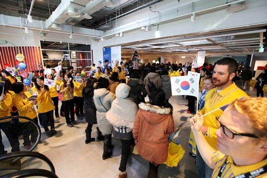 12월 18일 공식 오픈한 이케아 매장 내부/사진=이케아코리아