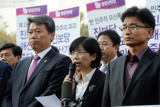 통합진보당이 헌법재판소의 정당해산 결정을 하루 앞두고 108배와 촛불집회를 여는 등 총력을 기울일 예정이다. /사진제공=머니투데이DB