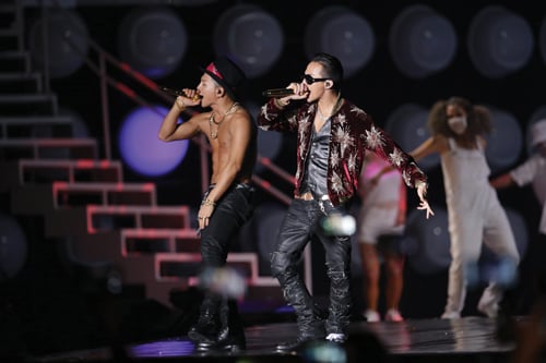 ▲2014 MAMA 태양 지드래곤 (사진제공=CJ E&M)