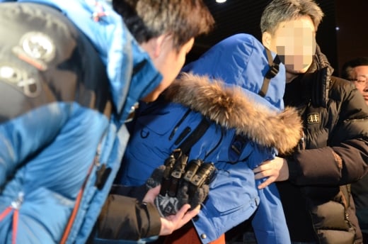 ‘양양 일가족 참변’의 용의자 이모(41)씨가 경찰에 검거됐다. /사진=뉴스1