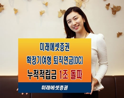 미래에셋증권, 확정기여형 퇴직연금 적립금 1조 돌파