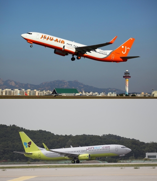 /사진=제주항공, 진에어 제공
