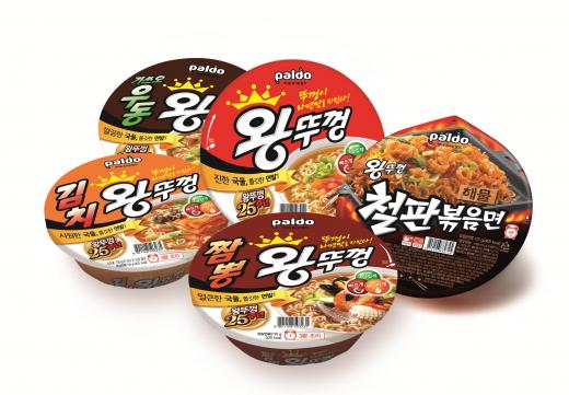‘왕뚜껑’ 4종, 맛은 높이고, 나트륨은 낮춰 맛과 건강 업그레이드