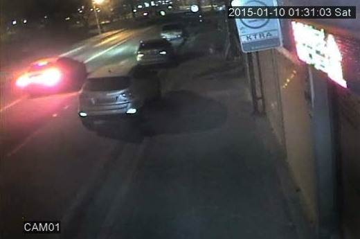 ‘크림빵 뺑소니’ /사진=보배드림 게시판 내 CCTV 동영상 캡처