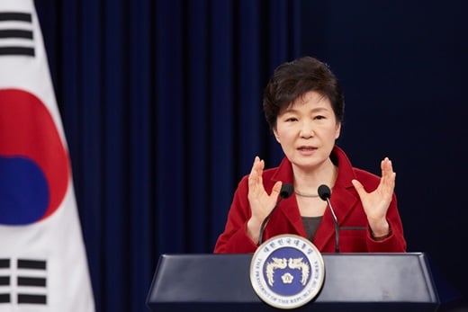 '박근혜 대통령 지지율' /사진=뉴스1
