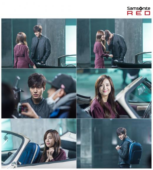 이민호 김지수 비하인드컷, 앵글 벗어난 '색다른 매력'