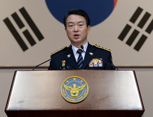 '크림빵 뺑소니' 강신명 경찰청장. /사진=뉴스1