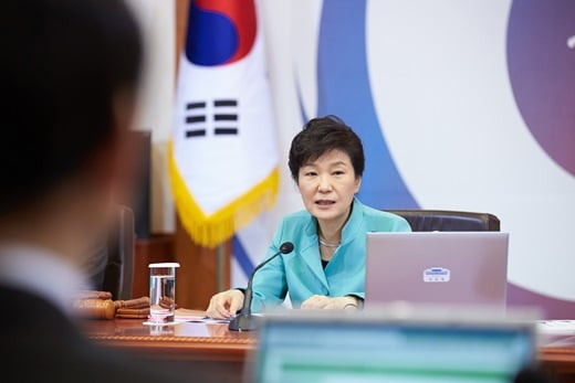 '박근혜 대통령 지지율' /사진=뉴스1