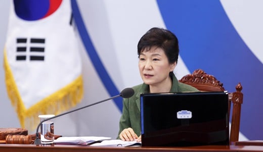 '박근혜 대통령 지지율' /사진=뉴스1