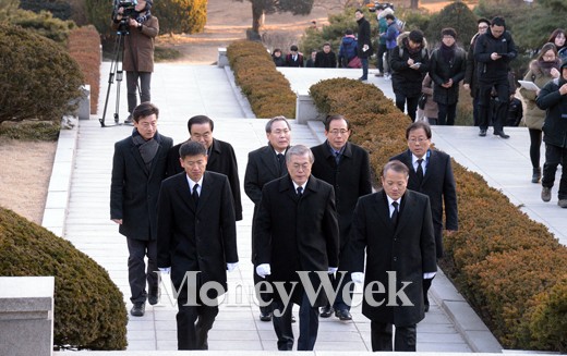 문재인, 박정희 묘역 참배