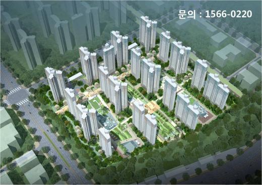 ▲<호반건설, 시흥 배곧신도시 호반베르디움 3차 조감도>