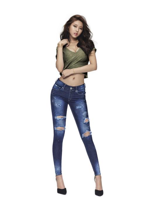골반에서 다리까지…AOA 설현 몸매를 만드는 '슈퍼 스키니' 출시