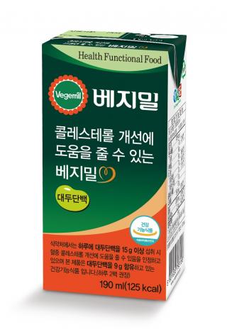 콜레스테롤 개선에 도움을 줄 수 있는 '베지밀' 새로나왔어요