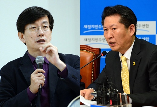 '손석희 정청래'/사진=뉴스1DB