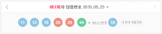 로또당첨번호
