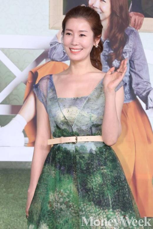 ▲여자를 울러 제작발표회에 참석한 이태란(사진=이기범 기자)