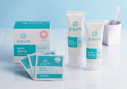 궁중비책, 무파라벤·무독성 '안심 유아 구강케어' 3종 출시
