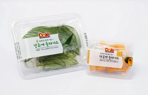 ▲ 돌(Dole) 코리아, 여름을 위한 뷰티 푸드 2종으로 단호박 슬라이스∙알로에 슬라이스를 출시했다. (제공=돌코리아) @머니위크MNB, 유통 · 프랜차이즈 & 창업의 모든 것