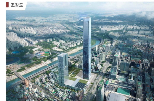 현대차그룹이 제안한 한전부지 개발계획 조감도. /사진제공=서울시