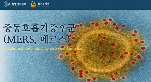 '강릉의료원 메르스' /자료=보건복지부 질병관리본부 홈페이지 캡처
