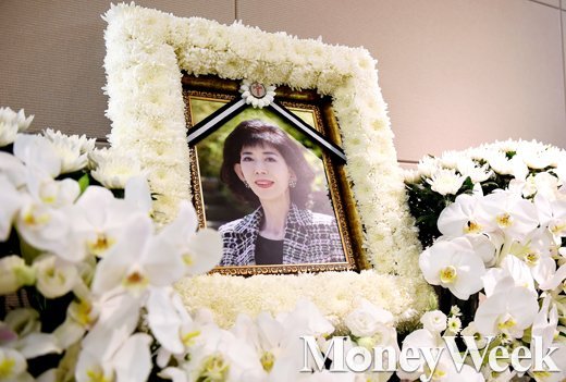 여배우 고 진도희 장례식장. 사진 = 임한별 기자