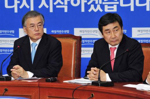 '문재인 이종걸' /사진=머니위크DB