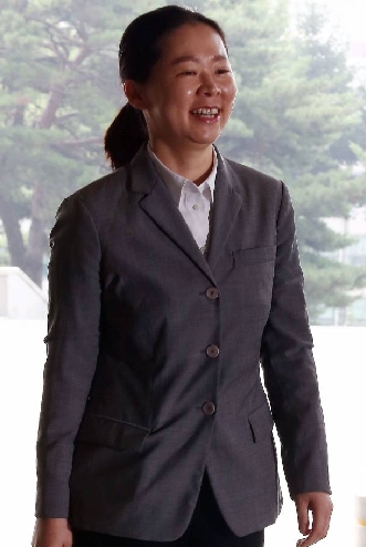 '국회의원 권은희' 새정치민주연합 권은희 의원이 30일 오후 서울 중앙지방검찰청에 피고발인 신분으로 출석하고 있다. /사진=뉴스1
