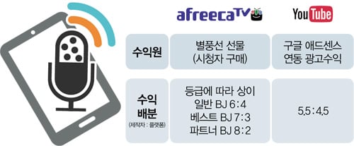 [커버스토리] '별풍선' 모아 억대 버는 BJ들