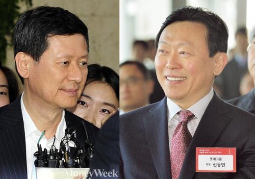 '롯데 신격호' '신동빈' '신동주' /사진=임한별 기자, 머니투데이DB