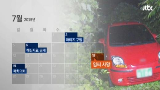 '국정원 마티즈' /사진=JTBC뉴스 캡처