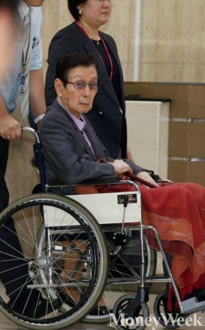 '신격호 사과' '신동빈' '신동주' 사진은 신격호 총괄회장. /사진=임한별 기자
