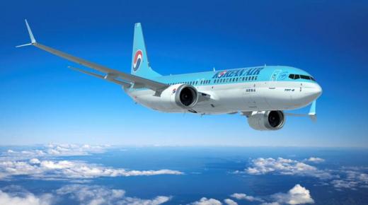 '대한항공 부기장' 사진은 2019년 부터 순차적으로 도입할 보잉737MAX /사진=대한항공 제공