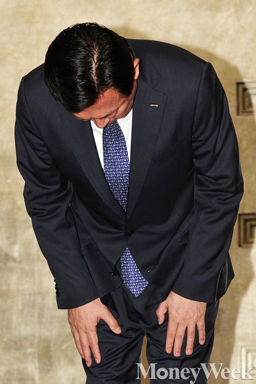 [MW사진] 롯데 대국민 사과문 발표, 
