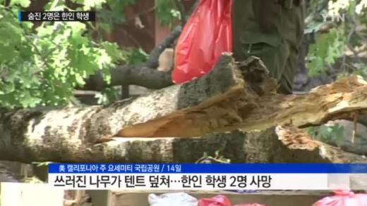 '요세미티 사고' /사진=YTN뉴스 캡처