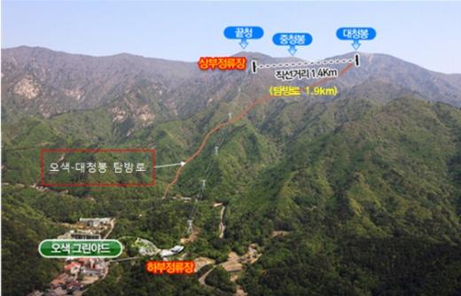 설악산 오색 케이블카. /사진=환경부