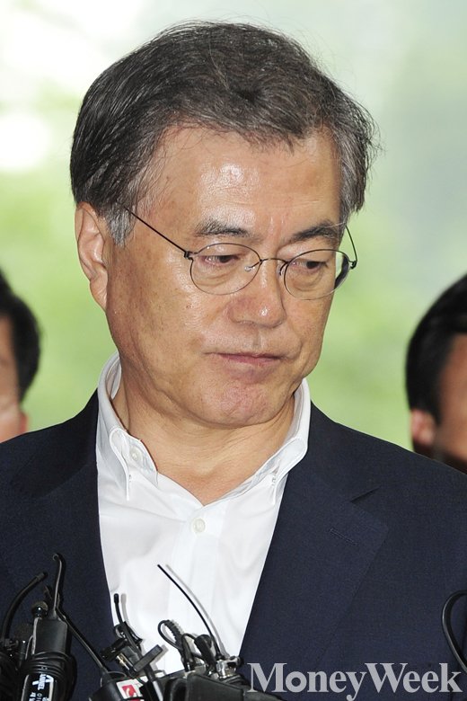 '안철수' 새정치민주연합 문재인 대표. /사진=임한별 기자
