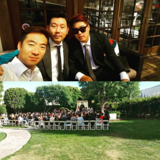 마틴김 결혼, 류현진 영어로 축하 인사 남겨…‘쉬는 동안 공부 많이 했네~’