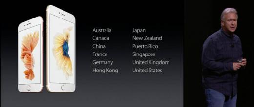 애플 아이폰6s 신제품 발표. /자료=애플 공식 홈페이지