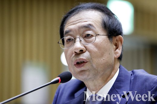 [MW사진] 박원순 시장, 