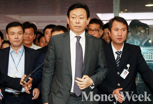 '신동빈 국감' /사진=임한별 기자