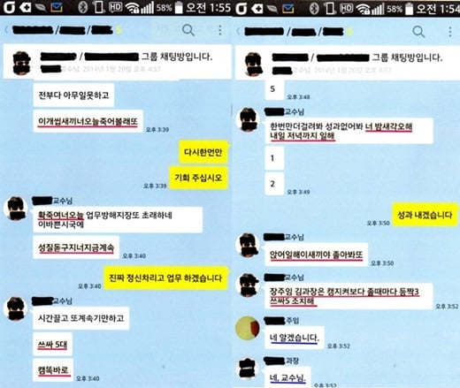 '인분교수' /사진=온라인 커뮤니티 캡처
