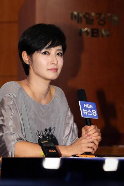 '김주하' '강용석' '박원순 아들' 사진은 김주하 MBN앵커. /사진=머니투데이DB
