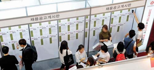 신세계 앤 파트너스 채용박람회. /사진제공=신세계백화점