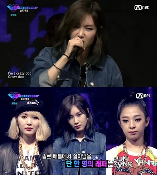 '언프리티 랩스타2' 예지, 생존 위해 '미친'무대 선보여…'소름'