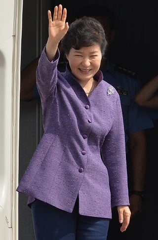'박근혜 뉴욕'./사진=뉴스1 허경 기자