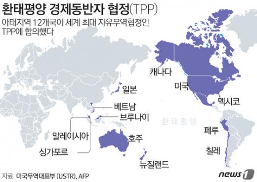 'TPP 12개국' /그래픽=뉴스1