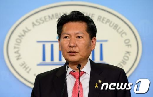 '고영주 이사장' 정청래 새정치민주연합 최고위원. /자료사진=뉴스1