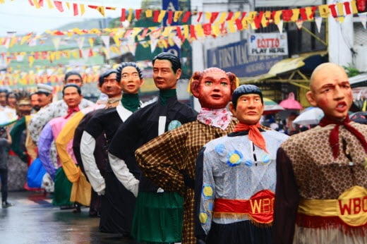 필리핀 앙고노, 거인들의 축제 '히간테스 페스티벌' 개최