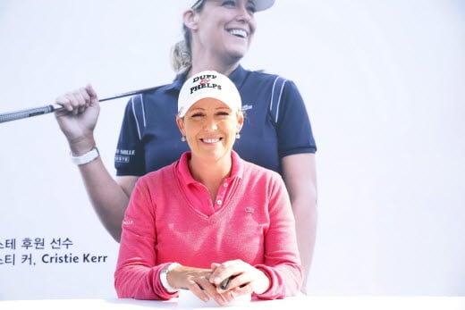 라코스테,크리스티 커 팬 사인회 열어…‘LPGA KEB 하나은행 챔피언십’ 공식 후원