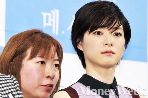 [MW사진] 우에노 주리, 숏컷 머리로 중성미 '물씬'